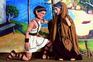 2025 Playhouse Palooza August 6 Tanglewood Marionettes Present "Perseus & Medusa" poster