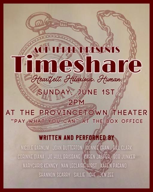 Act Three Presents: Timeshare poster