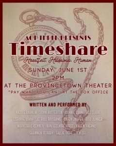 Act Three Presents: Timeshare poster