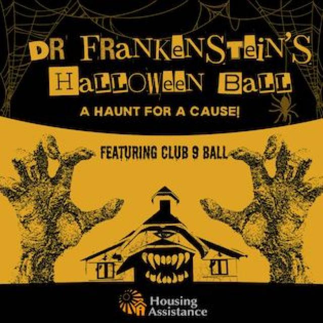 Dr. Frankenstein's Halloween Ball poster