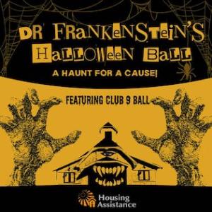 Dr. Frankenstein's Halloween Ball poster