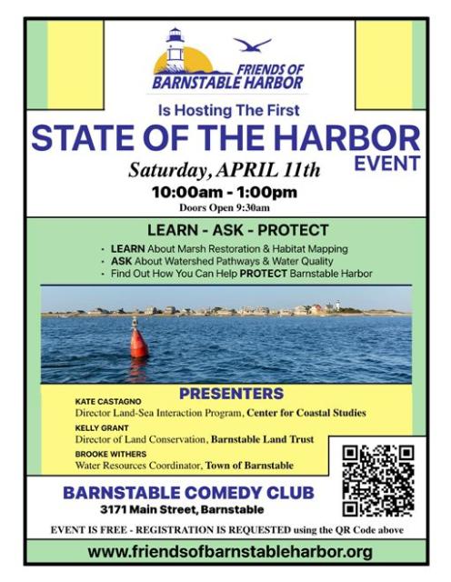 Friends Of Barnstable Harbor: State Of The Harbor poster